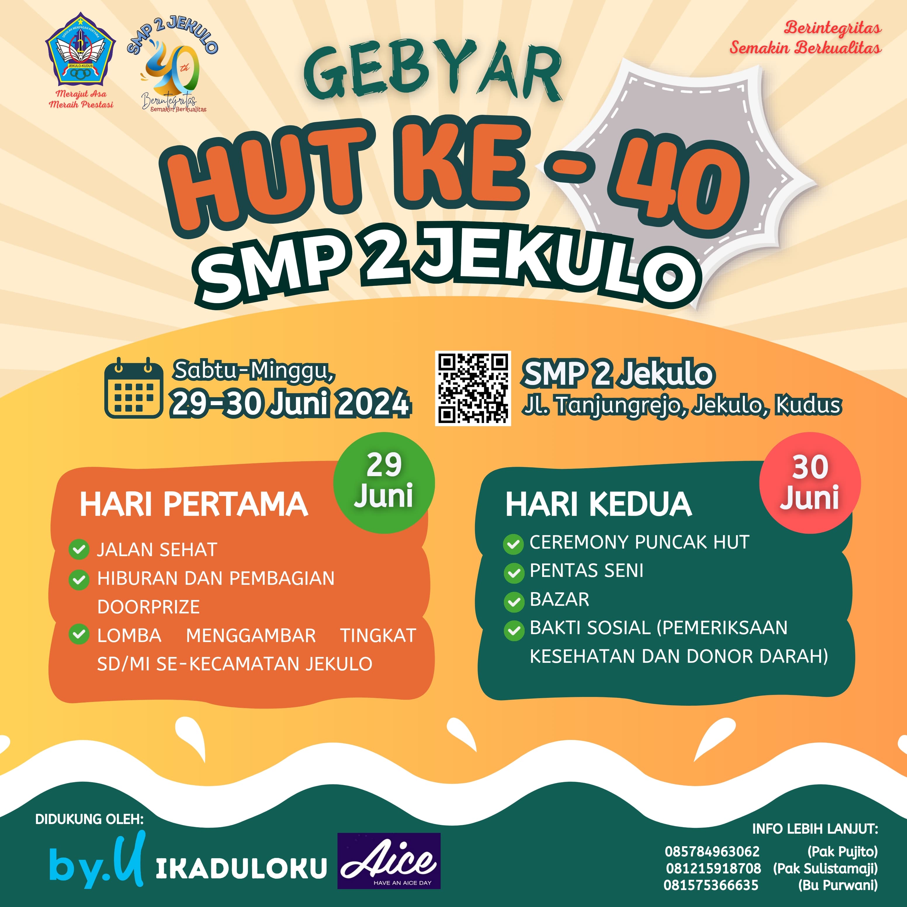 HUT SMP 2 Jekulo ke-40 th